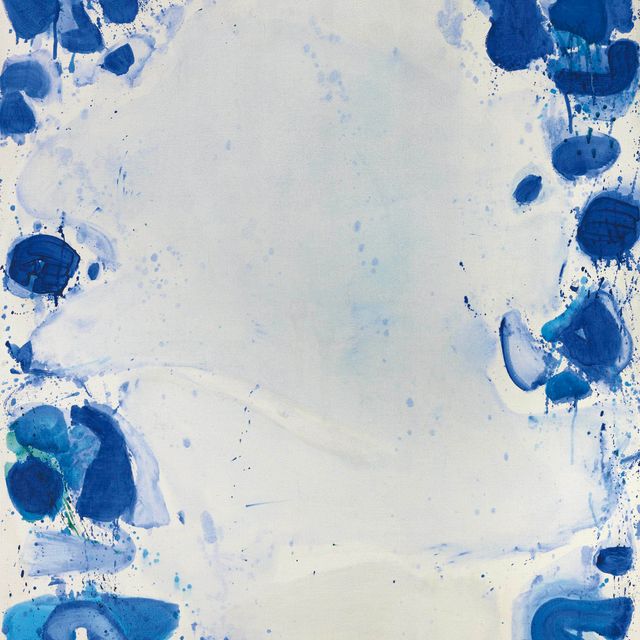 Sam Francis — Синие шары-Blue I