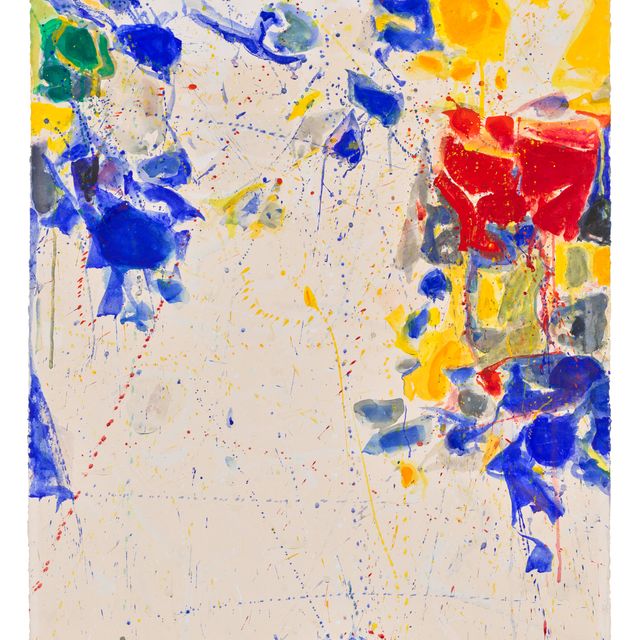 Sam Francis — Красный, Желтый, Синий