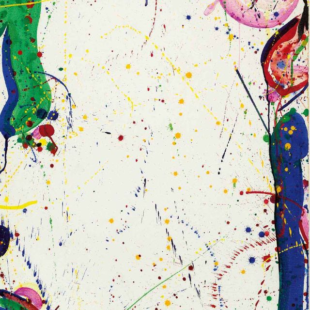 Sam Francis — Яркий рисунок кольца