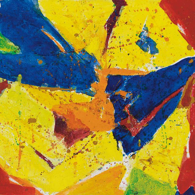 Sam Francis — Синий, Желтый, Красный