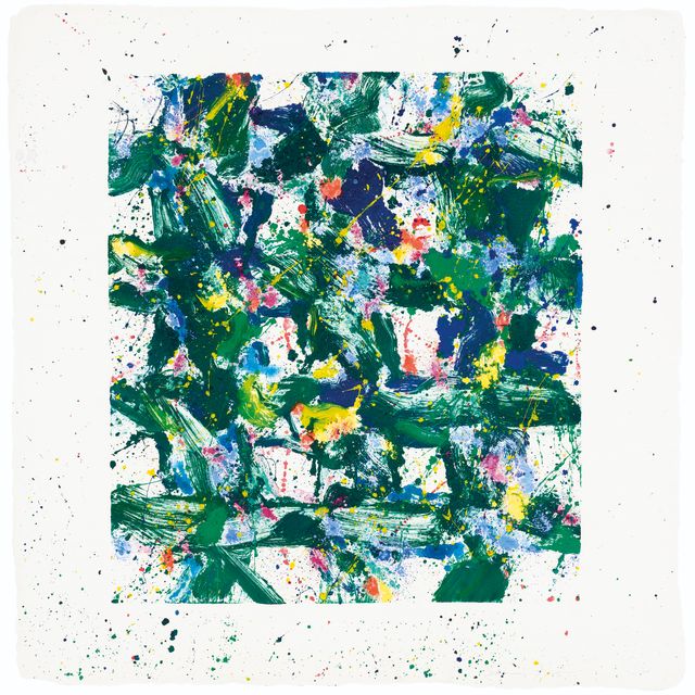 Sam Francis — Без названия (SFM 77-040)