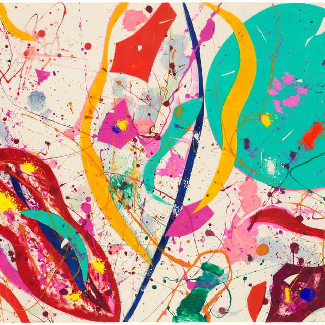 Sam Francis — Без названия (SFM 86-235)