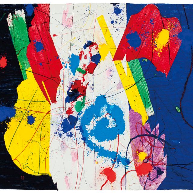 Sam Francis — Без названия (SFM 83 - 511)