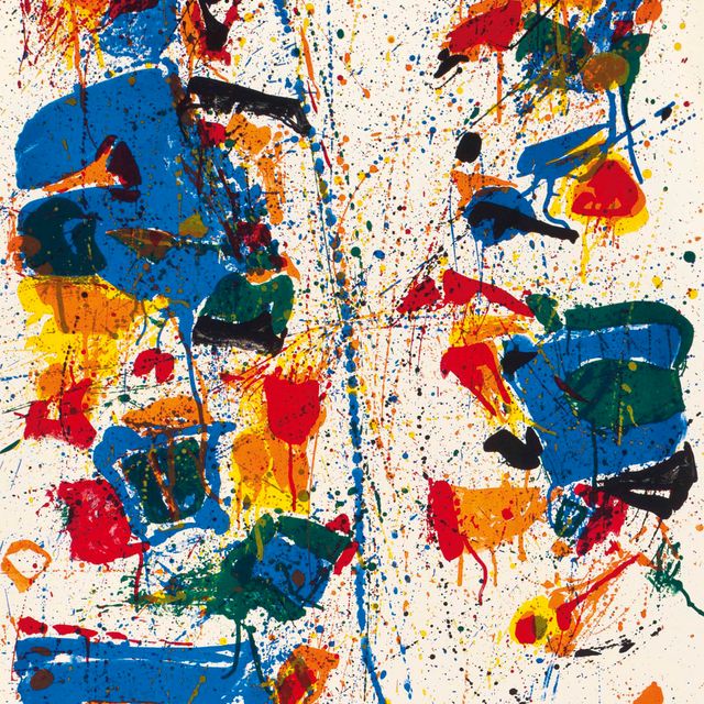 Sam Francis — Белая линия