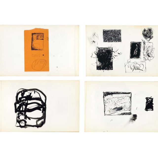 Sam Francis — Без названия (Альбом для рисования)