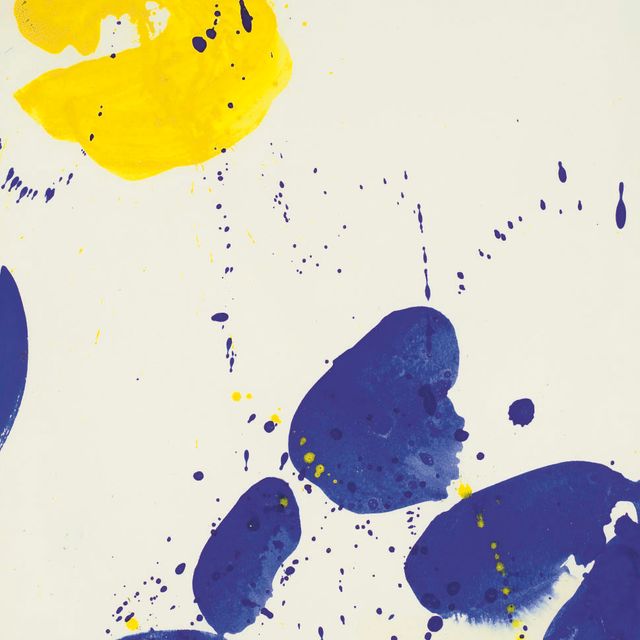Sam Francis — Синий шар (SF64-621)