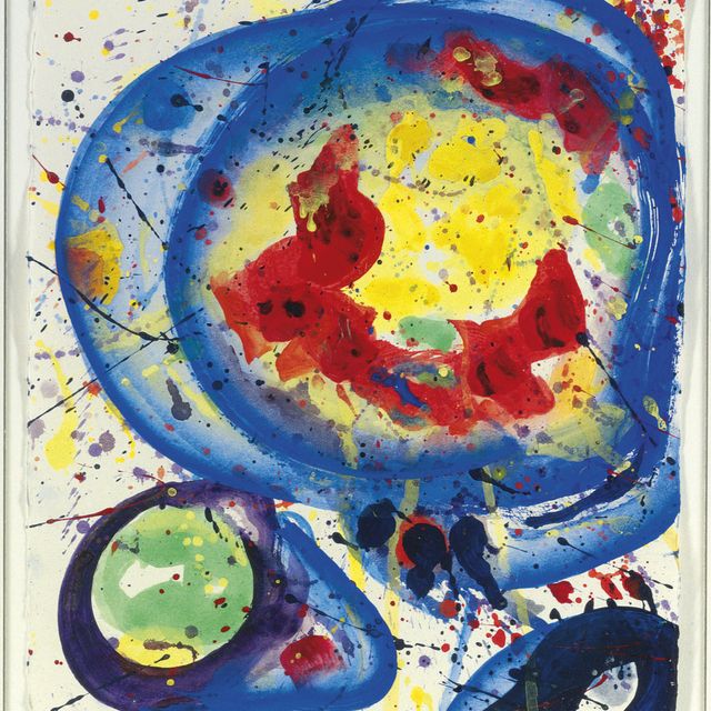 Sam Francis — Без названия (SF63-322)