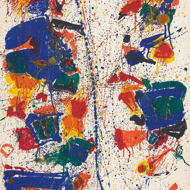Sam Francis — Белая линия (посадочная площадка 6)