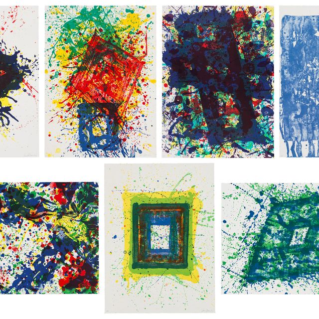 Sam Francis — Оригинальные литографии Сэма Фрэнсиса