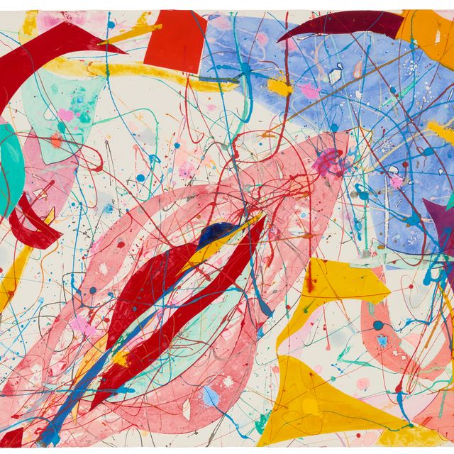 Sam Francis — Без названия (SFM 86-239)