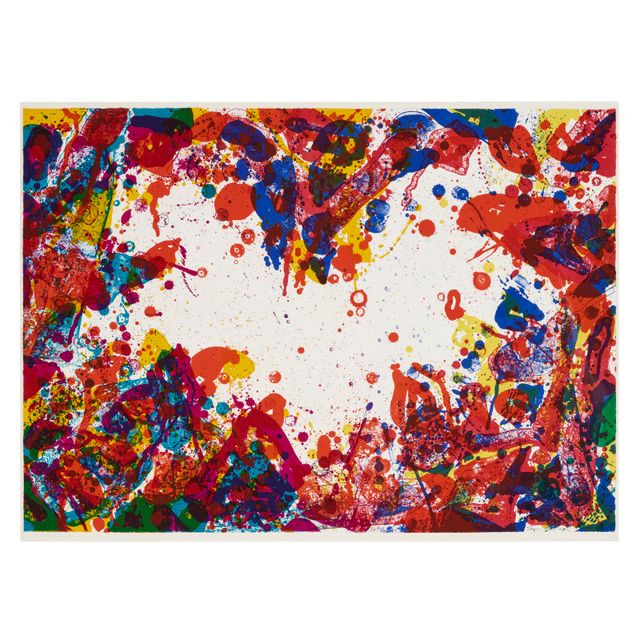 Sam Francis — Восток красный (SF-103)