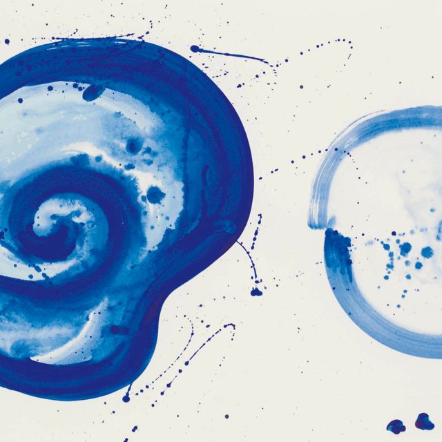 Sam Francis — Композиция (Синие шары)