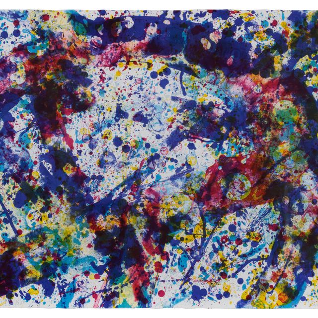 Sam Francis — Под синим
