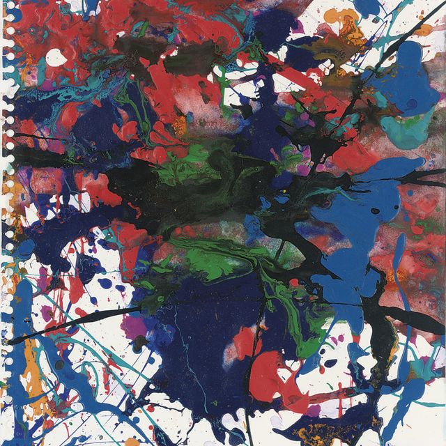 Sam Francis — Без названия - SF91-84