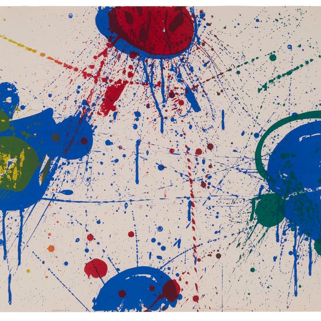 Sam Francis — Верхний красный (SF-48)