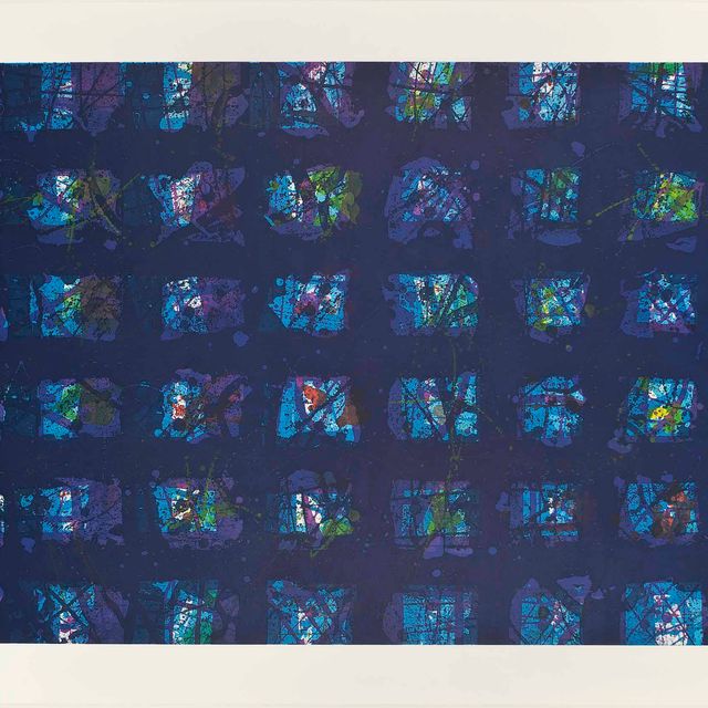 Sam Francis — Сцена: Ла нотте