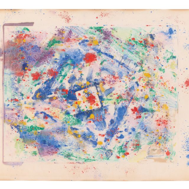 Sam Francis — Без названия (SFM81-106)