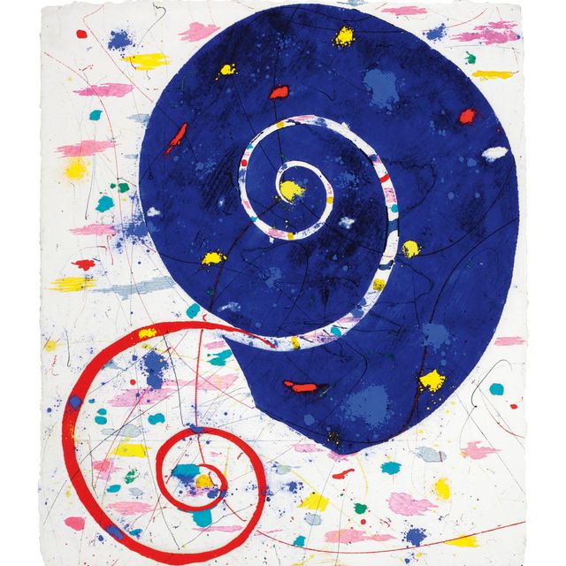 Sam Francis — Без названия (SFM 82-040)