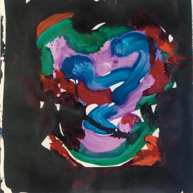 Sam Francis — Автопортрет