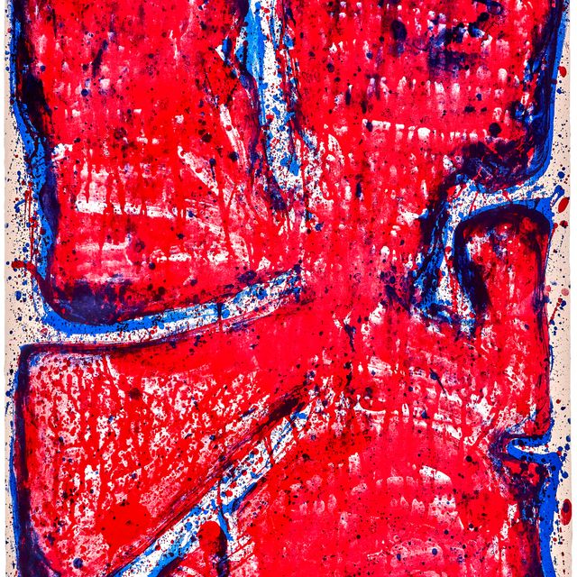 Sam Francis — Камень голубой крови (SF-7)