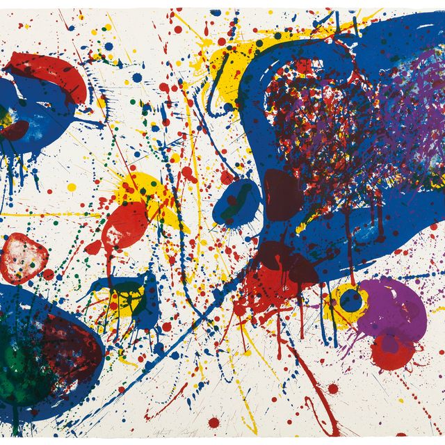 Sam Francis — Светло-фиолетовый