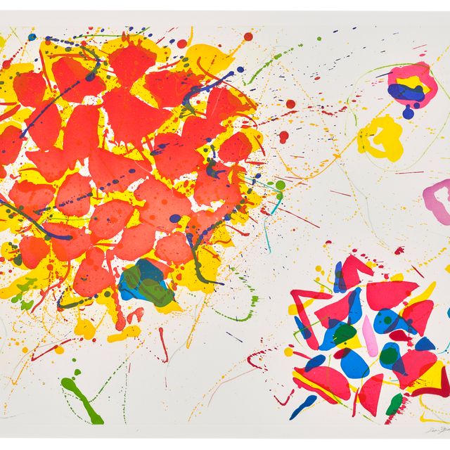 Sam Francis — Сенца Титоло II (Без названия II)
