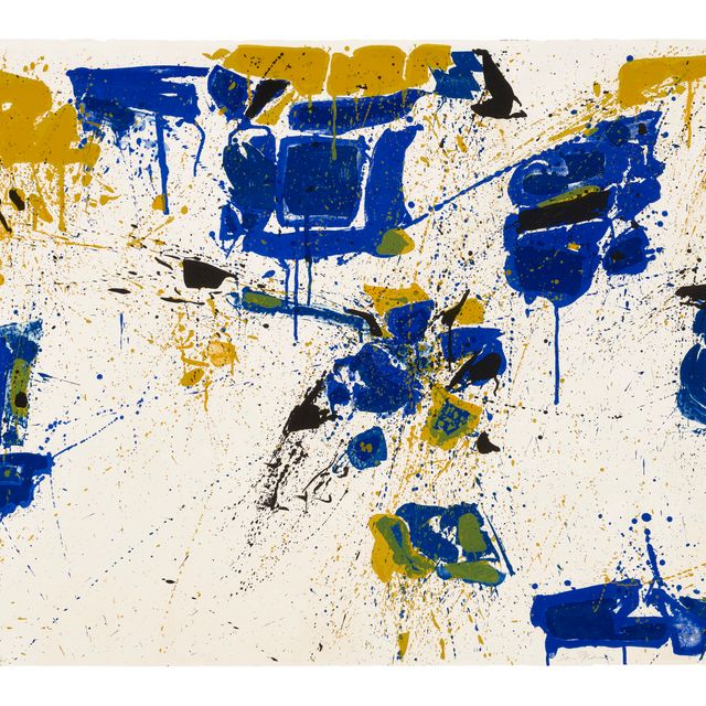 Sam Francis — Верхний Желтый
