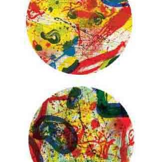 Sam Francis — Без названия (S.F. 362); Без названия (S.F. 363)