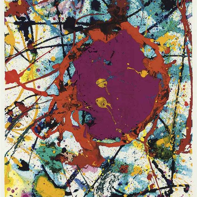 Sam Francis — Композиция