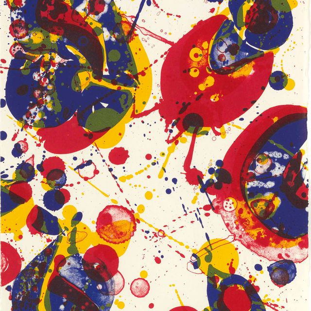 Sam Francis — 8 комплектов - 2, 1963 год, из коробки Пасадены