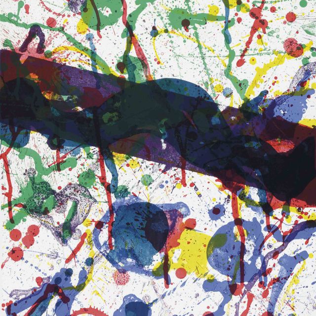 Sam Francis — Мишель Вальдберг: "Поэмы о мире" : одна пластинка (L. L273)