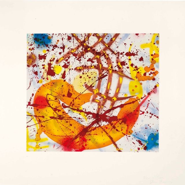 Sam Francis — Желтый без названия