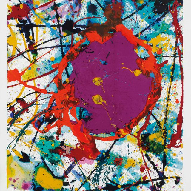 Sam Francis — Композиция