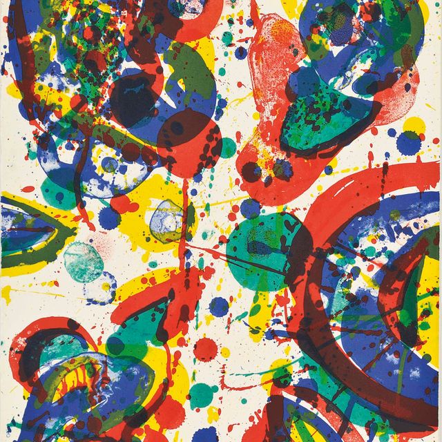 Sam Francis — Фейерверк (Посадка 41)