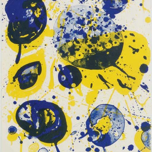 Sam Francis — Набор из 8 предметов-5 штук, из коробки из Пасадены (Lembark L61)