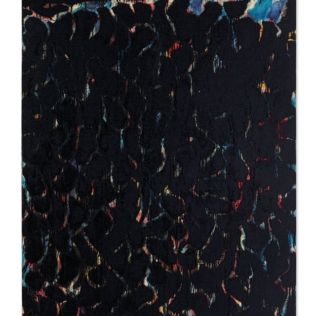 Sam Francis — Черный и красный