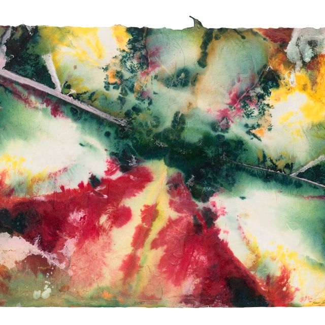 Sam Gilliam — Были (прямая сторона); Огайо 2 (обратная сторона)