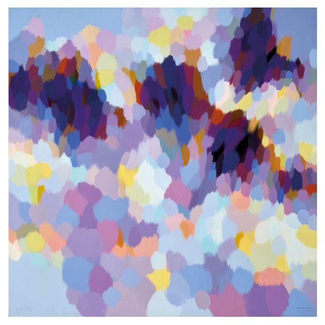 Samia Halaby — Водяные лилии