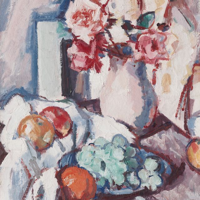 Samuel John Peploe — Розы и фрукты