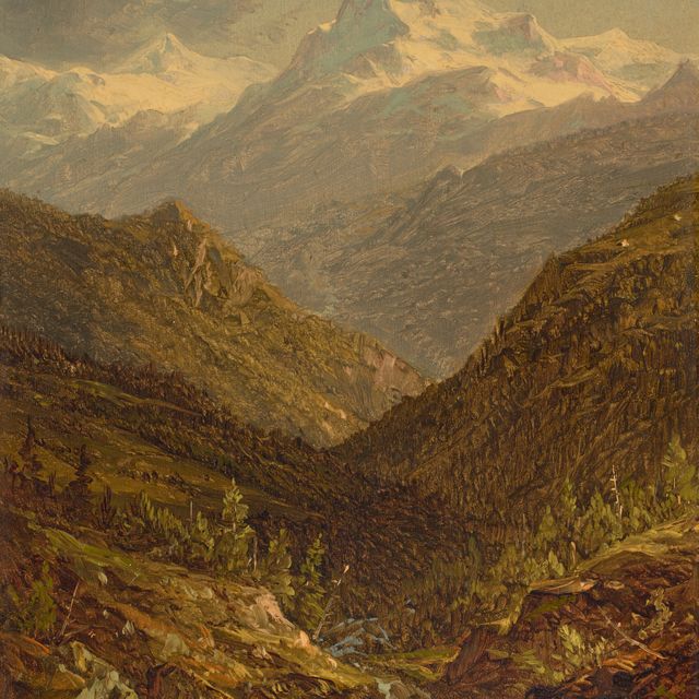 Sanford Robinson Gifford — Швейцарские Альпы