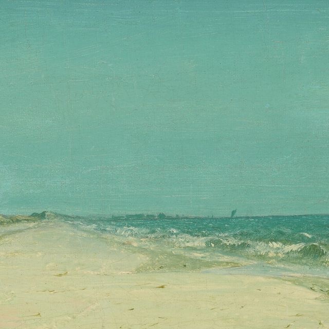 Sanford Robinson Gifford — Набросок на побережье Лонг-Айленда