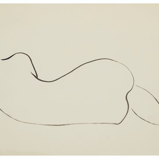 Sanyu — Одалиска де дос
