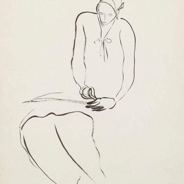 Sanyu — Леди рисует эскизы
