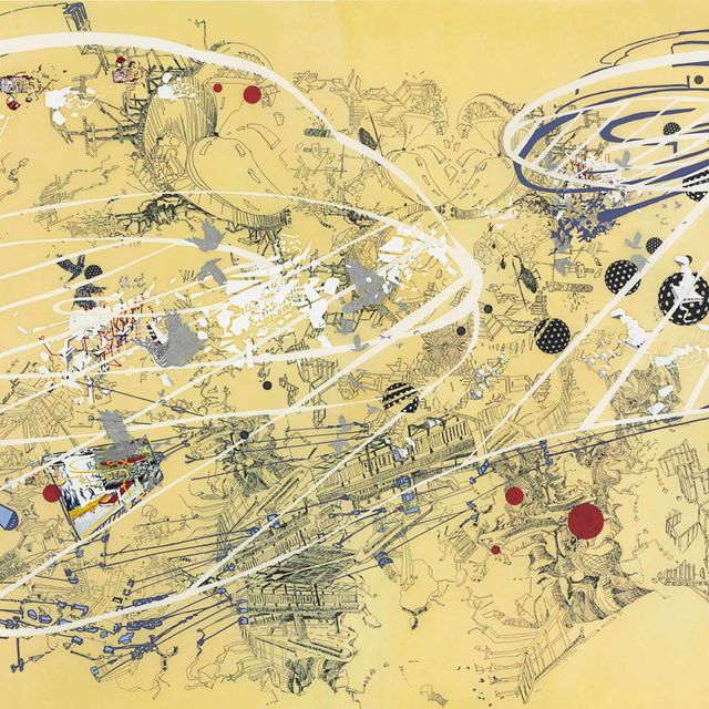 Sarah Sze — День, Первая версия