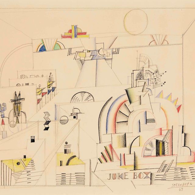 Saul Steinberg — Музыкальный автомат