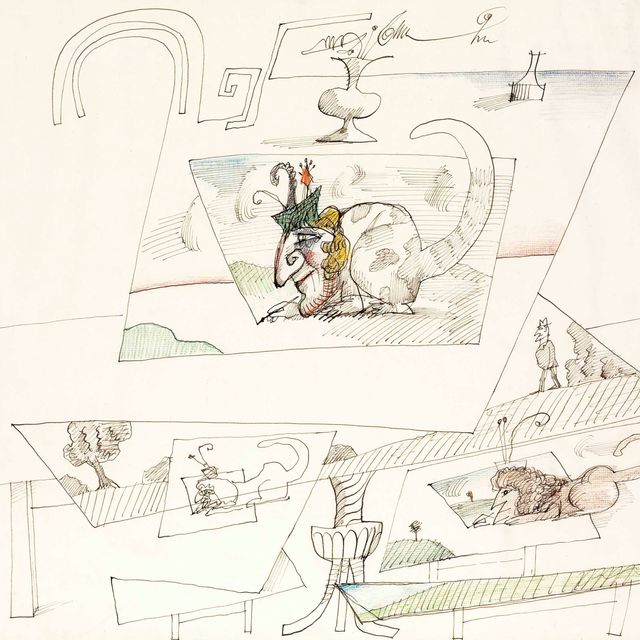 Saul Steinberg — Галатея