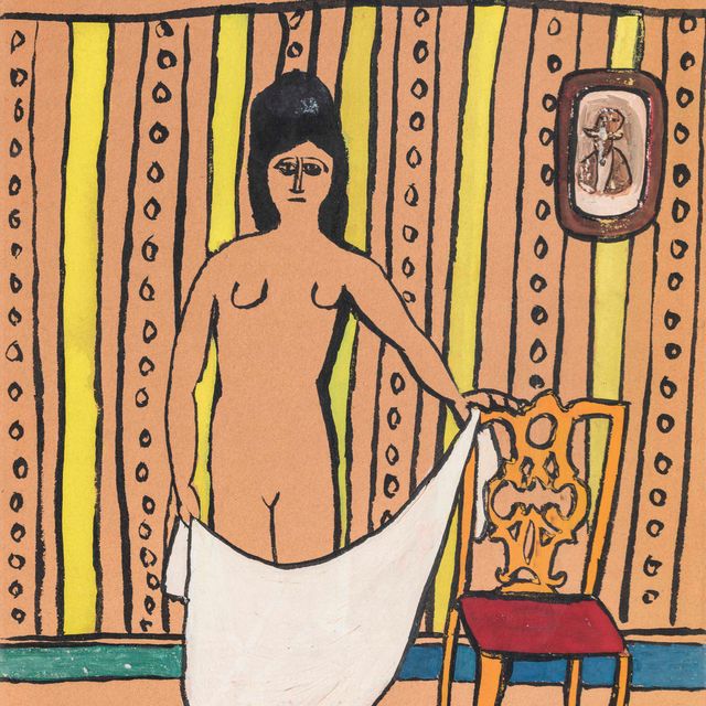 Saul Steinberg — Обнаженный