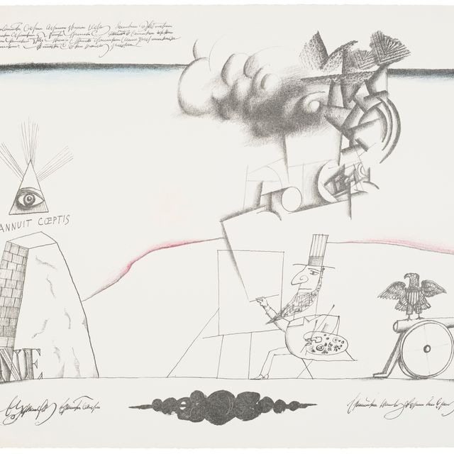 Saul Steinberg — Искусство Сэма, из Нью-Йоркского международного