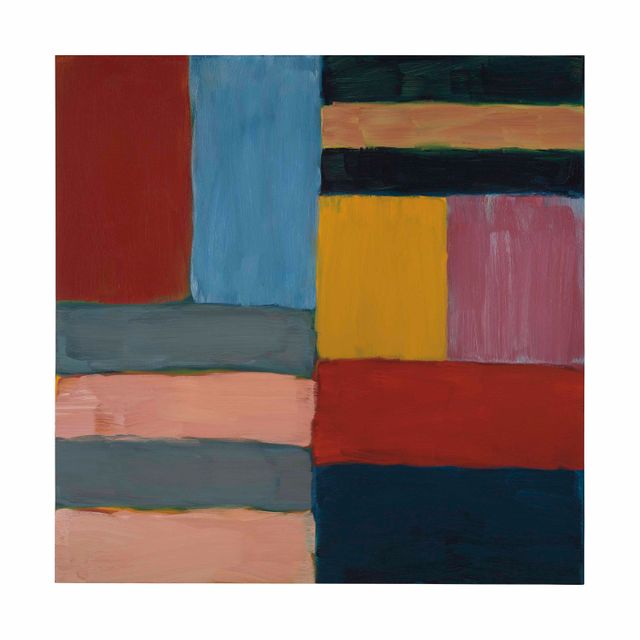Sean Scully — Стена светло-голубого цвета