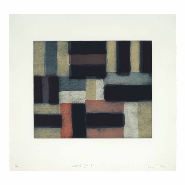 Sean Scully — Стена света: Голубая